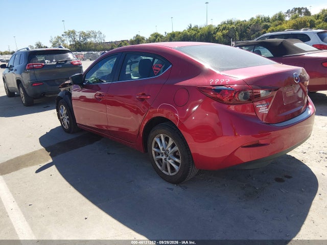 46121252 :رقم المزاد ، JM1BM1U78G1299638 vin ، 2016 Mazda 3 Sport مزاد بيع