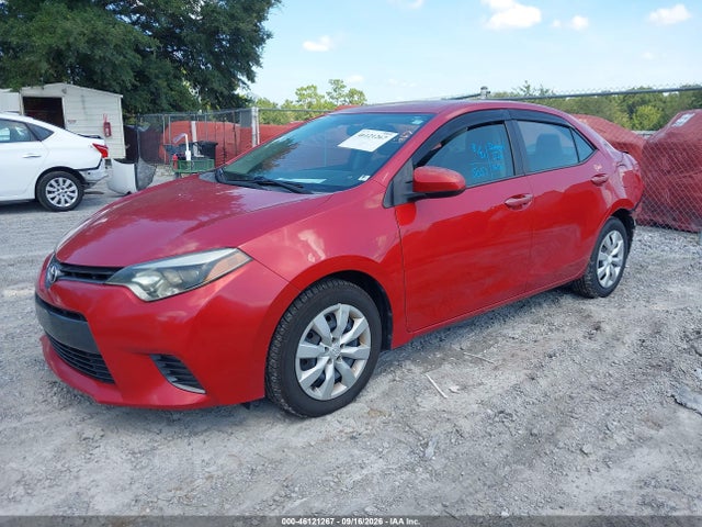 46121267 :رقم المزاد ، 2T1BURHE5GC662982 vin ، 2016 Toyota Corolla Le مزاد بيع