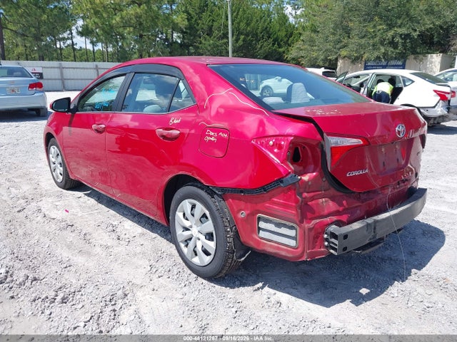 46121267 :رقم المزاد ، 2T1BURHE5GC662982 vin ، 2016 Toyota Corolla Le مزاد بيع