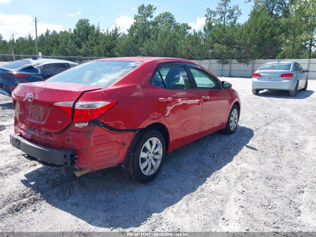 46121267 :رقم المزاد ، 2T1BURHE5GC662982 vin ، 2016 Toyota Corolla Le مزاد بيع