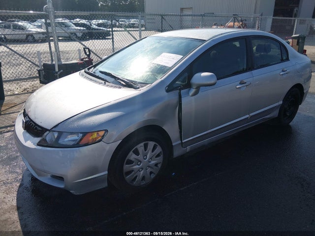 2009 Honda Civic Lx მანქანა იყიდება აუქციონზე, vin: 19XFA16519E025431, აუქციონის ნომერი: 46121363