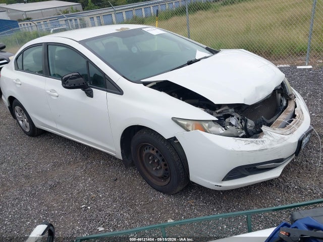 2013 Honda Civic Lx მანქანა იყიდება აუქციონზე, vin: 2HGFB2F52DH578400, აუქციონის ნომერი: 46121404