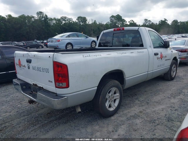 Продаж на аукціоні авто 2006 Dodge Ram 1500 St/slt, vin: 1D7HA16N96J178135, номер лоту: 46121468