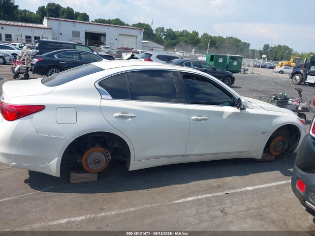 2016 Infiniti Q50 3.0t Premium მანქანა იყიდება აუქციონზე, vin: JN1EV7AR0GM346195, აუქციონის ნომერი: 46121471
