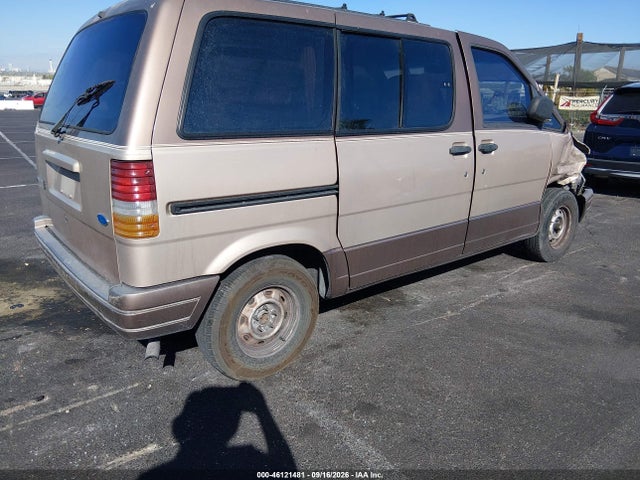 46121481 :رقم المزاد ، 1FMCA11U4PZB22511 vin ، 1993 Ford Aerostar مزاد بيع