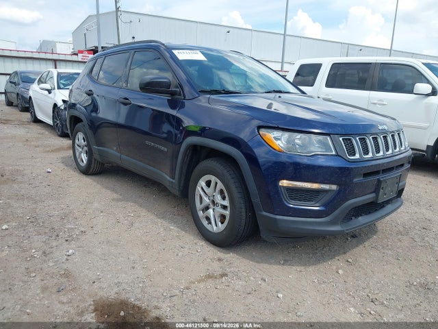 Продажа на аукционе авто 2018 Jeep Compass Sport Fwd, vin: 3C4NJCAB7JT105529, номер лота: 46121500