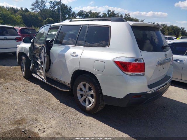 Aukcja sprzedaży 2013 Toyota Highlander Base Plus V6, vin: 5TDZK3EHXDS142795, numer aukcji: 46121504