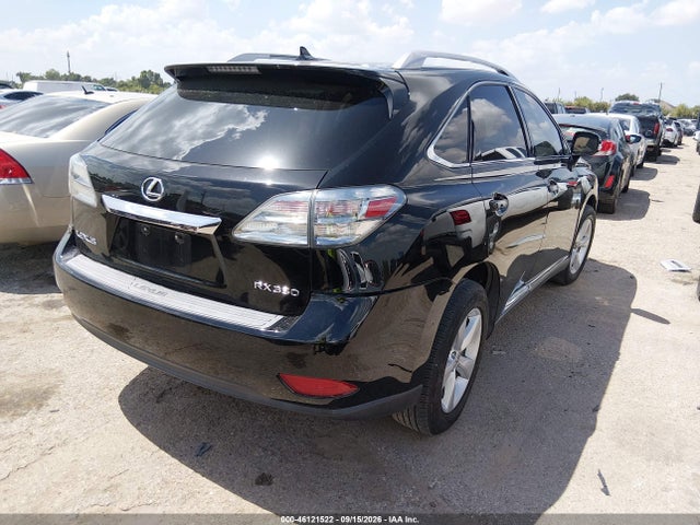 46121522 :رقم المزاد ، 2T2BK1BA6AC076680 vin ، 2010 Lexus Rx 350 مزاد بيع