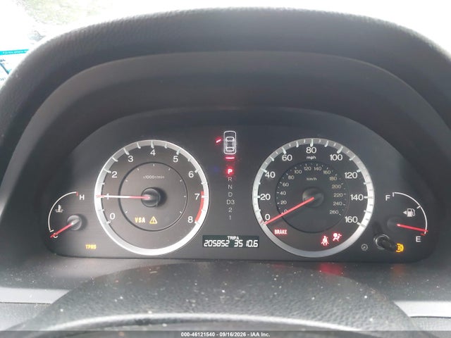 46121540 :رقم المزاد ، 1HGCS22829A004078 vin ، 2009 Honda Accord 3.5 Ex-l مزاد بيع