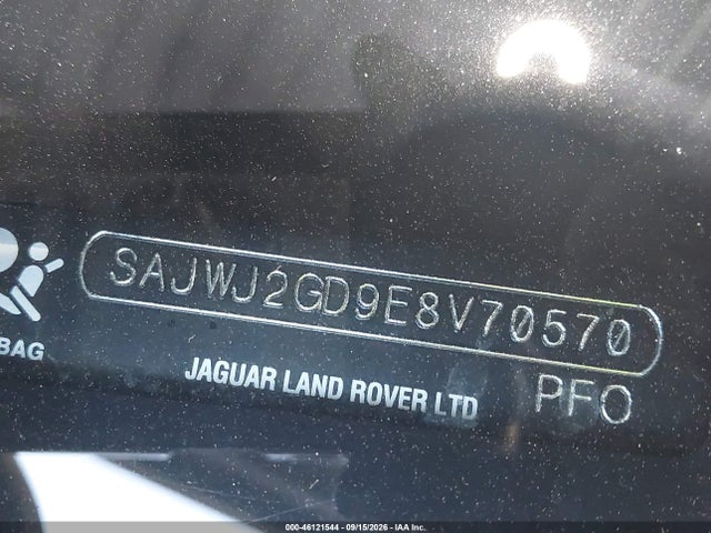 Продажа на аукционе авто 2014 Jaguar Xjl Portfolio, vin: SAJWJ2GD9E8V70570, номер лота: 46121544