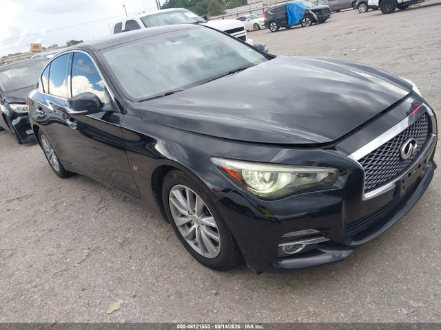2015 Infiniti Q50 Premium/sport მანქანა იყიდება აუქციონზე, vin: JN1BV7AP8FM355677, აუქციონის ნომერი: 46121553