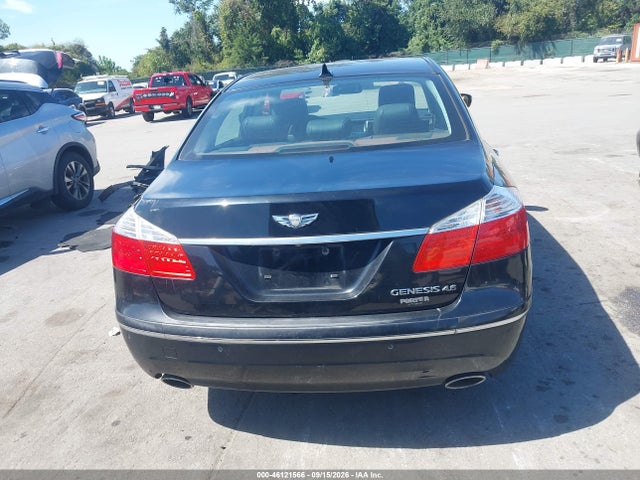 2011 Hyundai Genesis 4.6 მანქანა იყიდება აუქციონზე, vin: KMHGC4DF1BU119615, აუქციონის ნომერი: 46121566