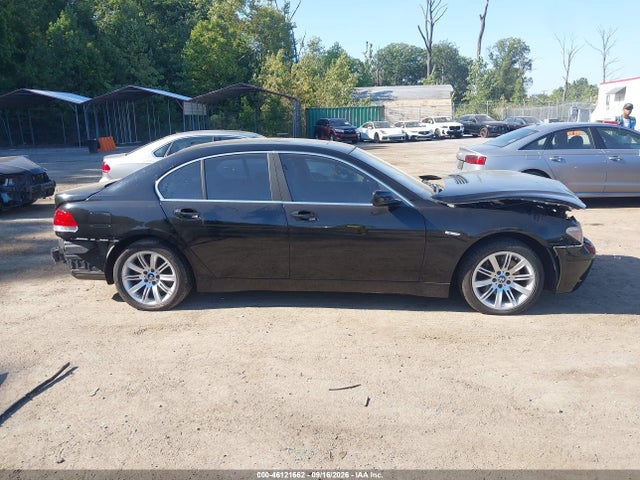 2002 Bmw 745i მანქანა იყიდება აუქციონზე, vin: WBAGL63482DP53422, აუქციონის ნომერი: 46121662