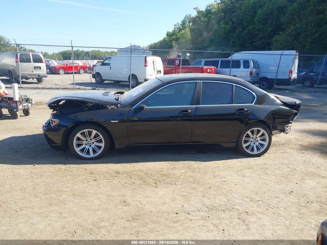 2002 Bmw 745i მანქანა იყიდება აუქციონზე, vin: WBAGL63482DP53422, აუქციონის ნომერი: 46121662