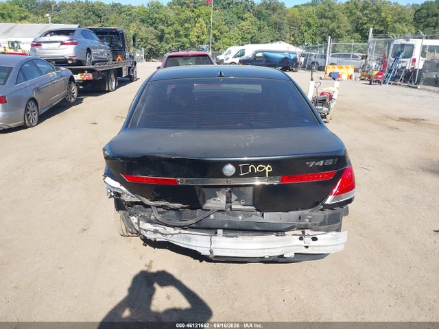 2002 Bmw 745i მანქანა იყიდება აუქციონზე, vin: WBAGL63482DP53422, აუქციონის ნომერი: 46121662