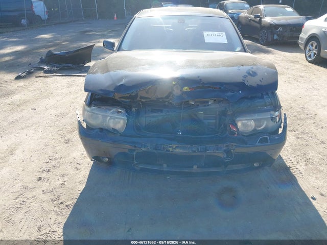 2002 Bmw 745i მანქანა იყიდება აუქციონზე, vin: WBAGL63482DP53422, აუქციონის ნომერი: 46121662