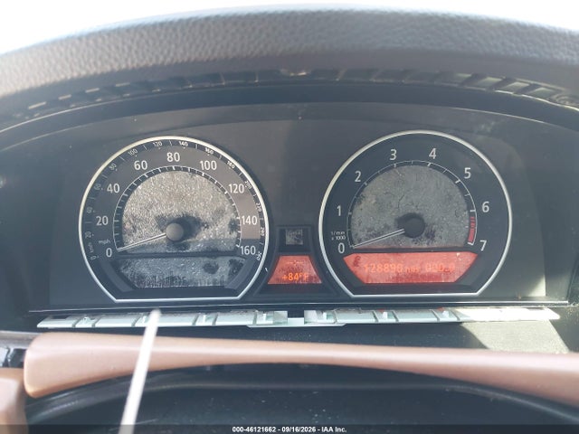 2002 Bmw 745i მანქანა იყიდება აუქციონზე, vin: WBAGL63482DP53422, აუქციონის ნომერი: 46121662