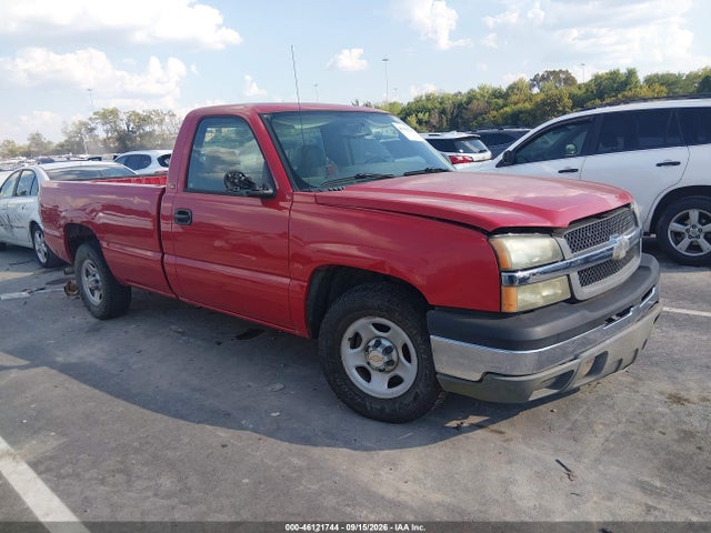 46121744 :رقم المزاد ، 1GCEC14X44Z139950 vin ، 2004 Chevrolet Silverado 1500 Work Truck مزاد بيع