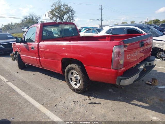 Продаж на аукціоні авто 2004 Chevrolet Silverado 1500 Work Truck, vin: 1GCEC14X44Z139950, номер лоту: 46121744
