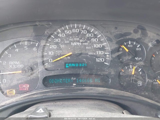 Aukcja sprzedaży 2003 Chevrolet Silverado 1500hd Ls, vin: 1GCGK13U43F131365, numer aukcji: 46121775