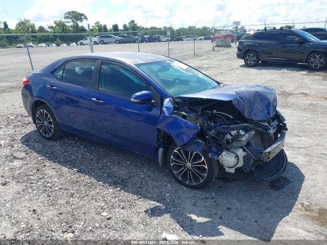 Auction sale of the 2015 Toyota Corolla S Plus, vin: 2T1BURHE8FC473421, lot number: 46121854