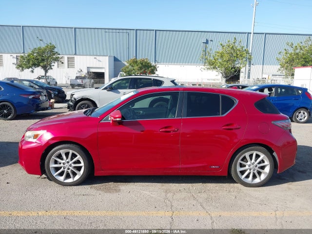 46121880 :رقم المزاد ، JTHKD5BH6C2092106 vin ، 2012 Lexus Ct 200h Premium مزاد بيع