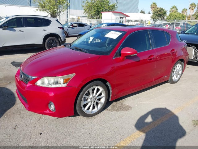46121880 :رقم المزاد ، JTHKD5BH6C2092106 vin ، 2012 Lexus Ct 200h Premium مزاد بيع