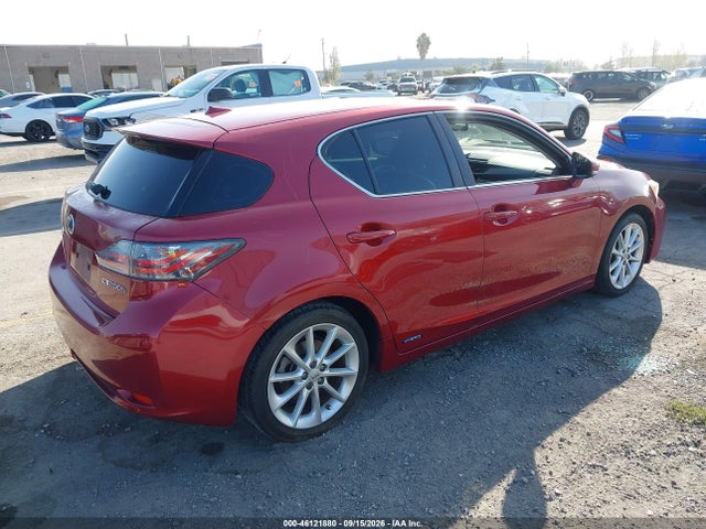 46121880 :رقم المزاد ، JTHKD5BH6C2092106 vin ، 2012 Lexus Ct 200h Premium مزاد بيع
