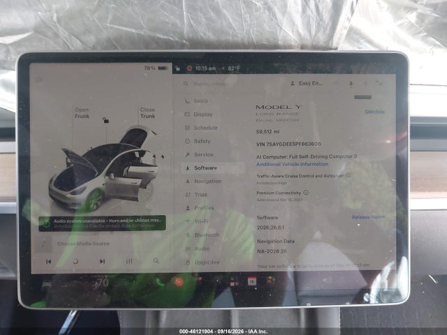 Tesla Model Y 2023 7SAYGDEE5PF663606 Image 7
