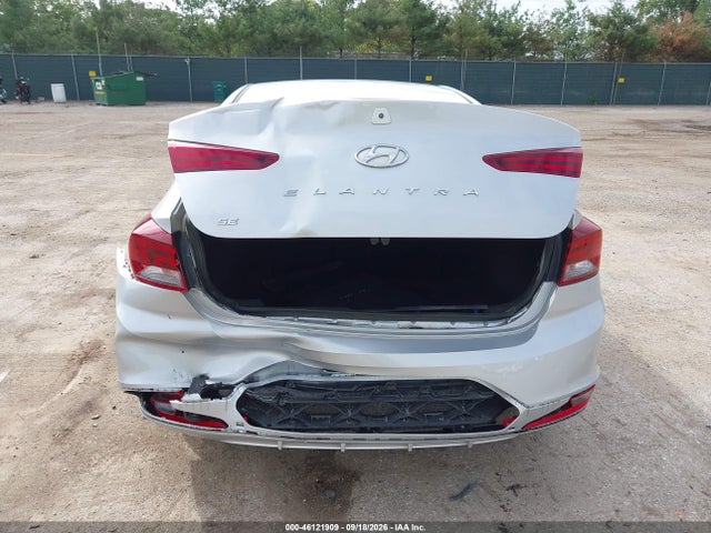 46121909 :رقم المزاد ، KMHD74LFXKU778544 vin ، 2019 Hyundai Elantra Se مزاد بيع