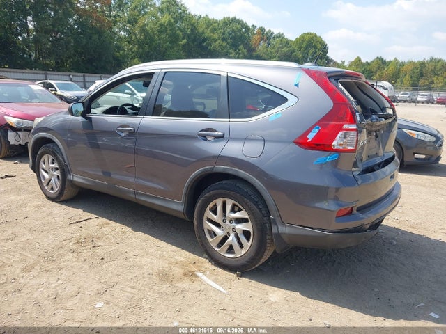 2015 Honda Cr-v Ex-l მანქანა იყიდება აუქციონზე, vin: 5J6RM4H72FL101949, აუქციონის ნომერი: 46121916