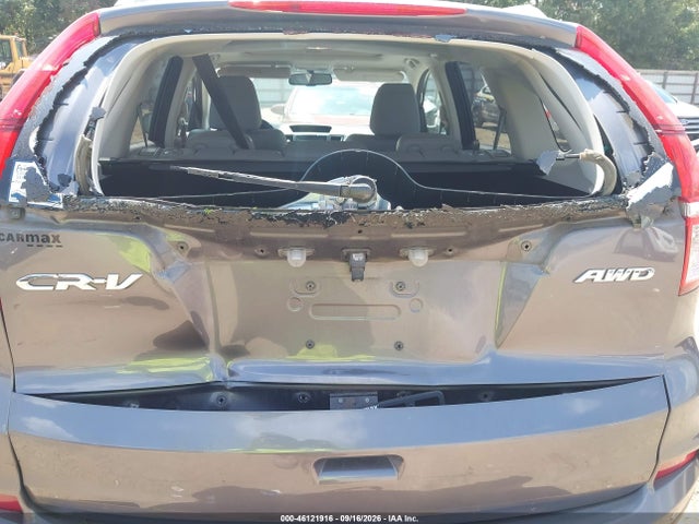 2015 Honda Cr-v Ex-l მანქანა იყიდება აუქციონზე, vin: 5J6RM4H72FL101949, აუქციონის ნომერი: 46121916