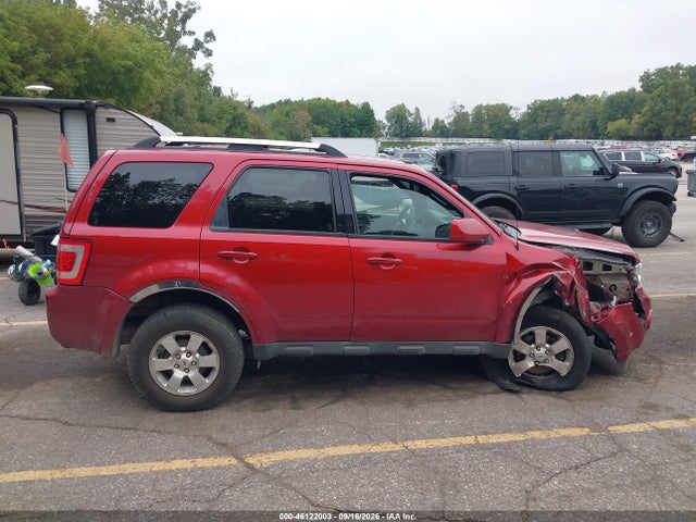 46122003 :رقم المزاد ، 1FMCU0EG1CKA43581 vin ، 2012 Ford Escape Limited مزاد بيع