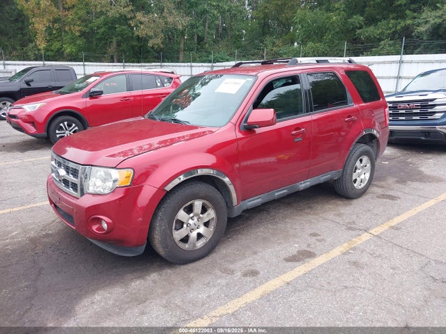 46122003 :رقم المزاد ، 1FMCU0EG1CKA43581 vin ، 2012 Ford Escape Limited مزاد بيع