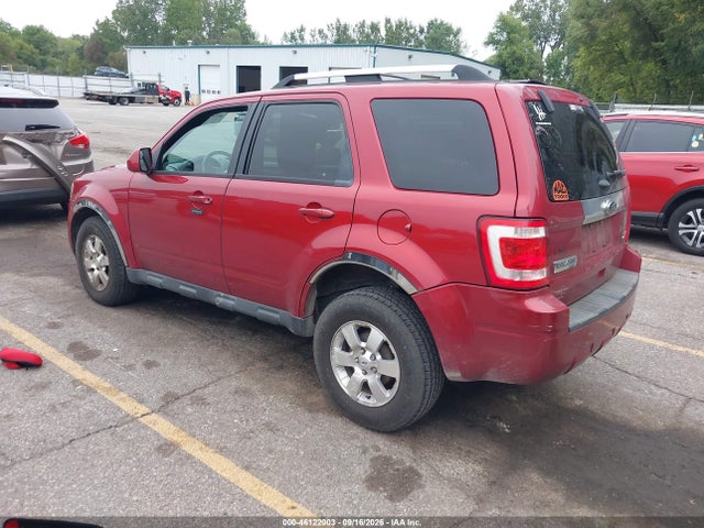 46122003 :رقم المزاد ، 1FMCU0EG1CKA43581 vin ، 2012 Ford Escape Limited مزاد بيع