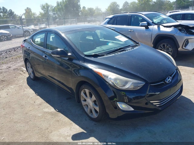 46122006 :رقم المزاد ، KMHDH4AE3DU593861 vin ، 2013 Hyundai Elantra Limited مزاد بيع