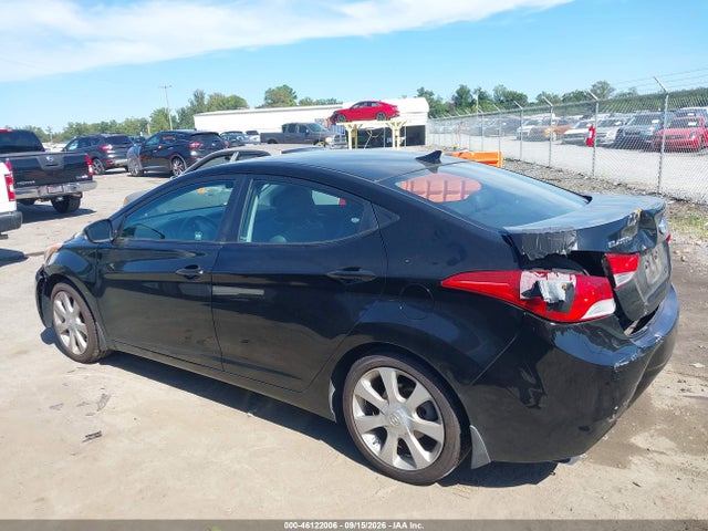 46122006 :رقم المزاد ، KMHDH4AE3DU593861 vin ، 2013 Hyundai Elantra Limited مزاد بيع