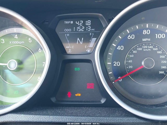 46122006 :رقم المزاد ، KMHDH4AE3DU593861 vin ، 2013 Hyundai Elantra Limited مزاد بيع