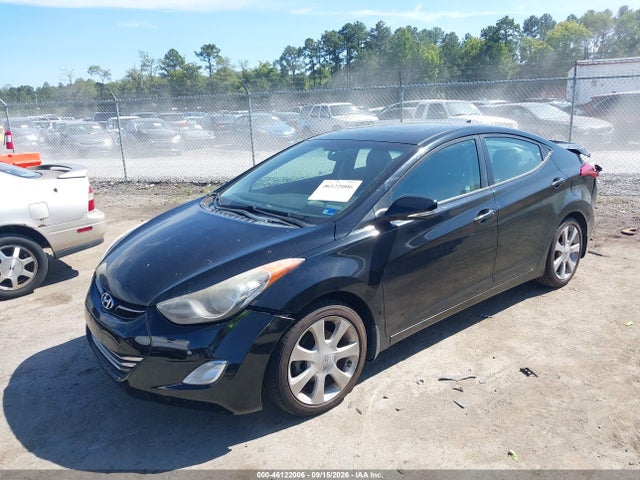46122006 :رقم المزاد ، KMHDH4AE3DU593861 vin ، 2013 Hyundai Elantra Limited مزاد بيع