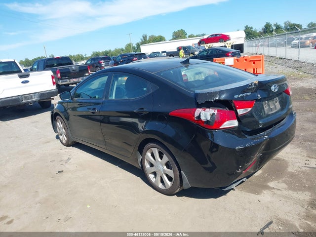 46122006 :رقم المزاد ، KMHDH4AE3DU593861 vin ، 2013 Hyundai Elantra Limited مزاد بيع