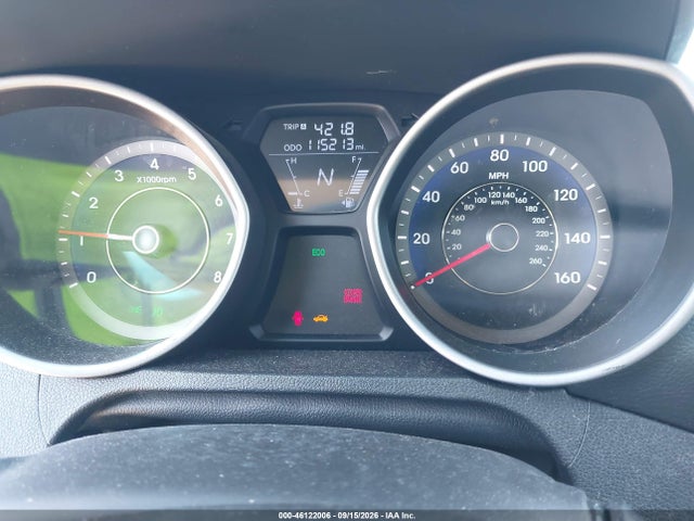 46122006 :رقم المزاد ، KMHDH4AE3DU593861 vin ، 2013 Hyundai Elantra Limited مزاد بيع