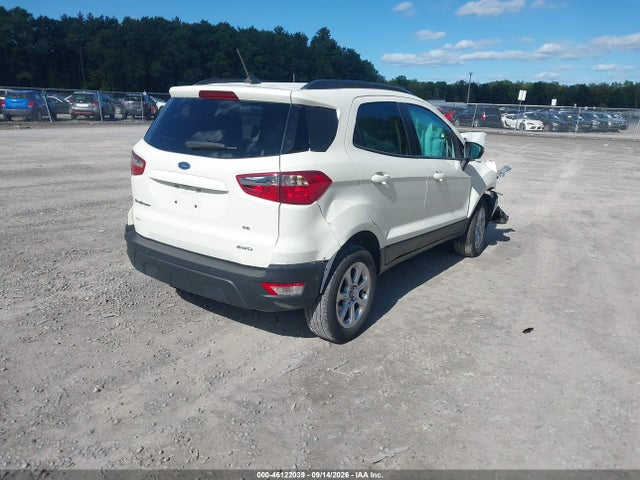 Aukcja sprzedaży 2020 Ford Ecosport Se, vin: MAJ6S3GL1LC391769, numer aukcji: 46122039