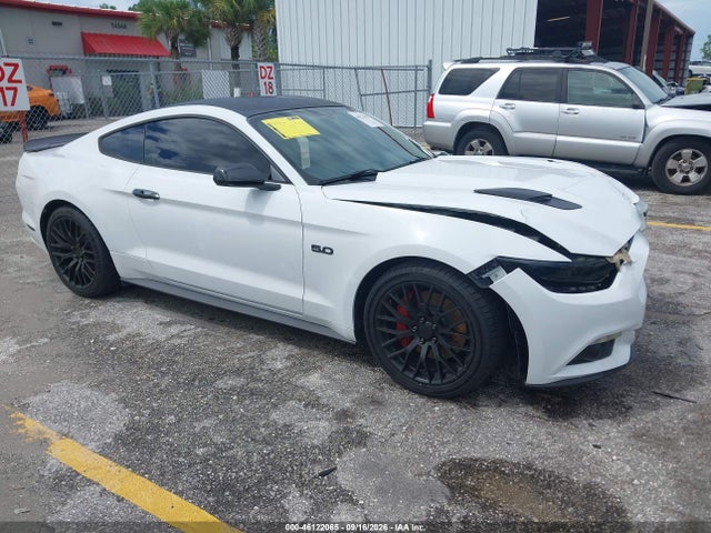 46122065 :رقم المزاد ، 1FA6P8CF5F5423579 vin ، 2015 Ford Mustang Gt/gt Premium مزاد بيع