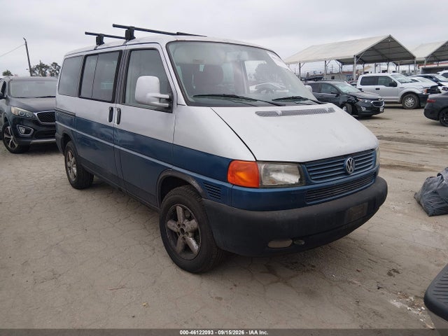 Продажа на аукционе авто 2002 Volkswagen Eurovan Gls, vin: WV2KB47092H004103, номер лота: 46122093