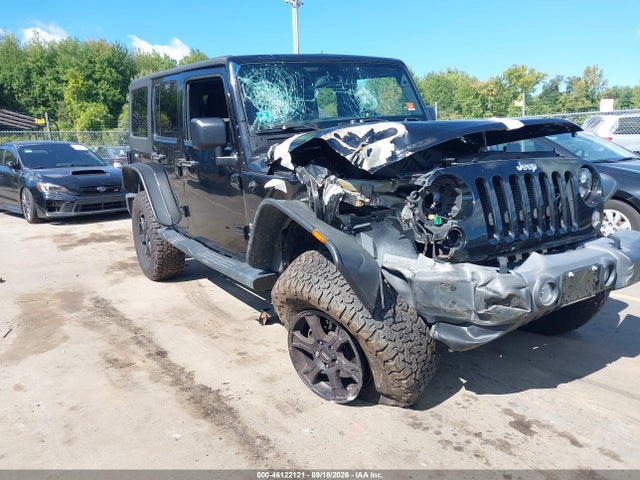 46122121 :رقم المزاد ، 1C4BJWDG0JL804279 vin ، 2018 Jeep Wrangler Jk Unlimited Sport S 4x4 مزاد بيع