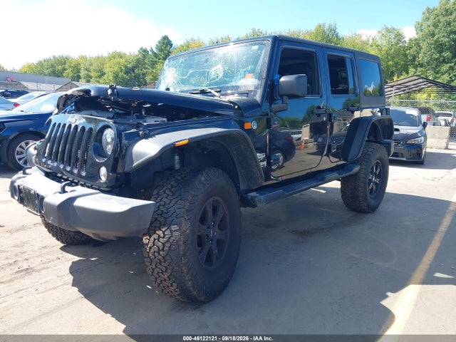 46122121 :رقم المزاد ، 1C4BJWDG0JL804279 vin ، 2018 Jeep Wrangler Jk Unlimited Sport S 4x4 مزاد بيع