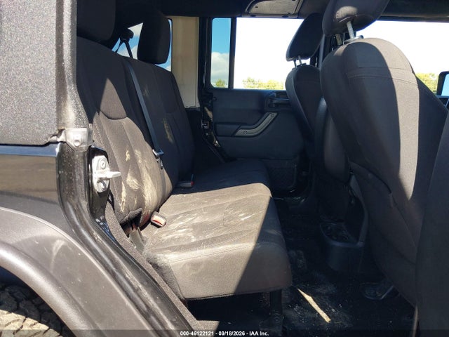 46122121 :رقم المزاد ، 1C4BJWDG0JL804279 vin ، 2018 Jeep Wrangler Jk Unlimited Sport S 4x4 مزاد بيع