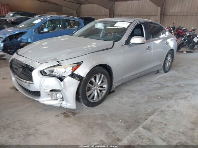 2015 Infiniti Q50 Premium მანქანა იყიდება აუქციონზე, vin: JN1BV7AR5FM404576, აუქციონის ნომერი: 46122137