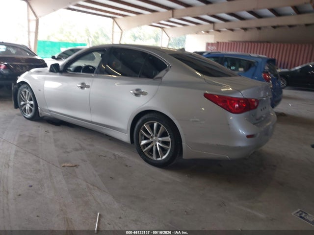 2015 Infiniti Q50 Premium მანქანა იყიდება აუქციონზე, vin: JN1BV7AR5FM404576, აუქციონის ნომერი: 46122137
