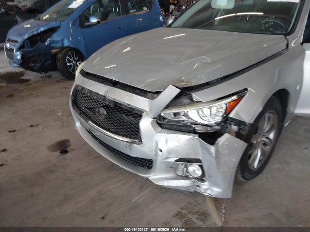2015 Infiniti Q50 Premium მანქანა იყიდება აუქციონზე, vin: JN1BV7AR5FM404576, აუქციონის ნომერი: 46122137